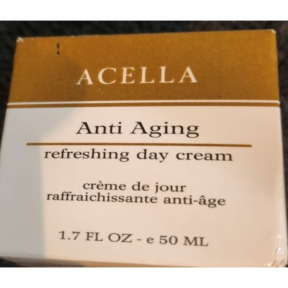 ACELLA Anti Aging Refreshing Day Cream 1.7 Fl oz. NEW, FACTORY SEALED